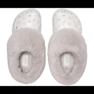 ISO:CLASSIC MAMMOTH LUXE METALLIC LINED CLOG CROCS